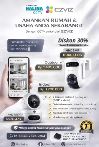 Paket Smart CCTV Dual Lens anyer di Anyer